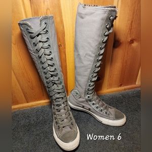 RARE Vintage Converse All Star XX-HI Knee High Women 6